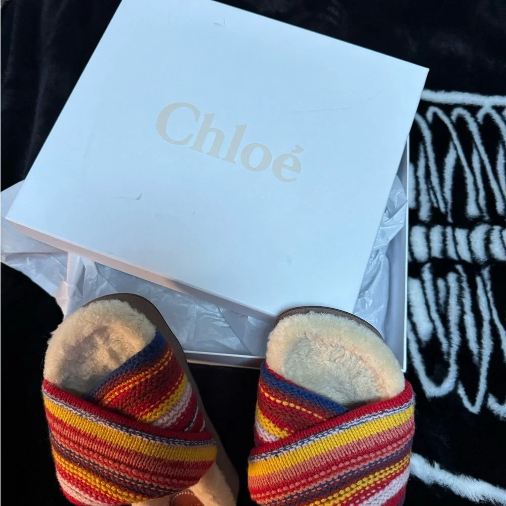 Chloé Multicolor Slides - Picture 2 of 4